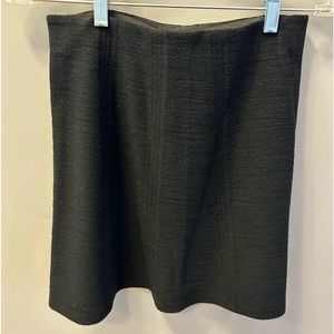 Black LOFT a-line skirt XXS with elastic waist